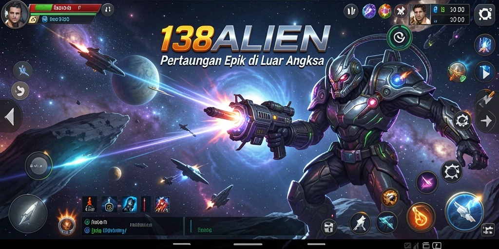 Gameplay 138ALIEN yang intens dan menarik dalam pertarungan.
