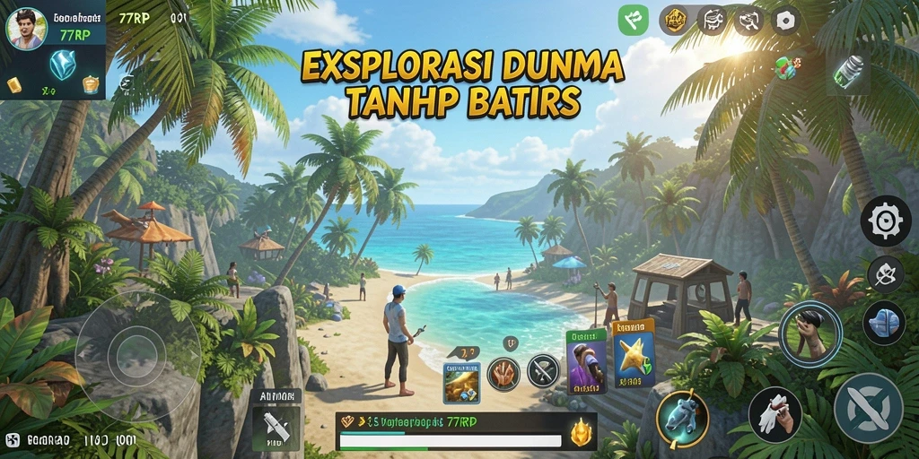 Gameplay Open World yang menawan di 77RP dengan berbagai petualangan.