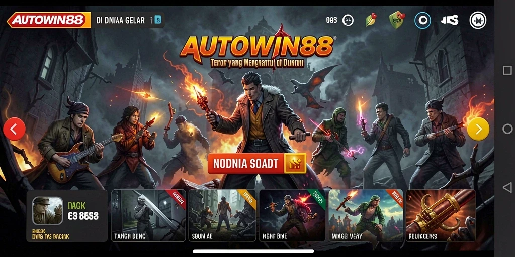Gambaran gameplay AUTOWIN88 yang mencekam dan penuh dengan teror.