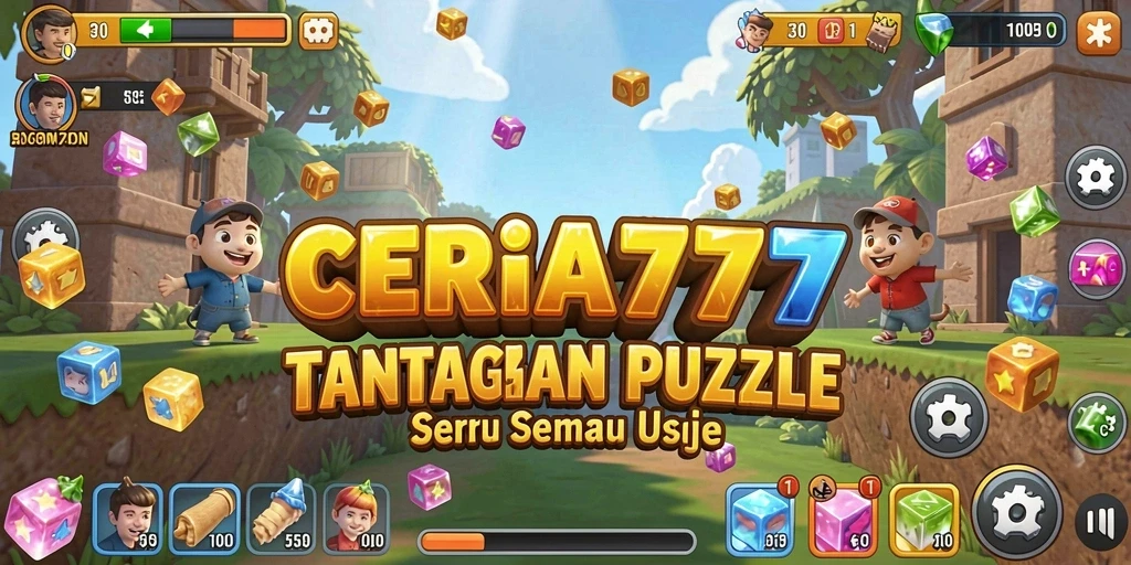 Tampilan screenshot CERIA777 menampilkan tantangan Puzzle yang menarik.