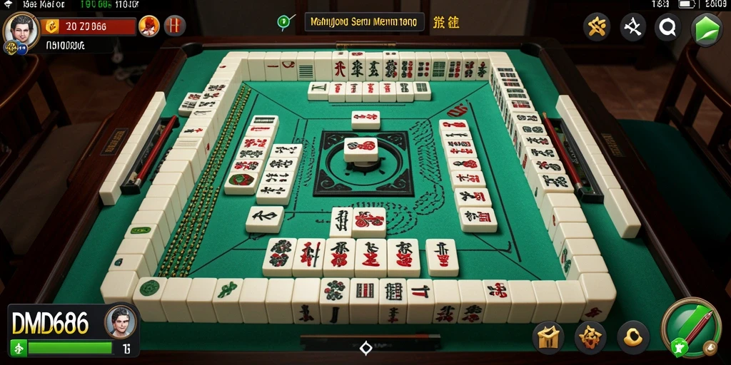 Tampilan gameplay DMD686 yang menarik dan penuh warna.