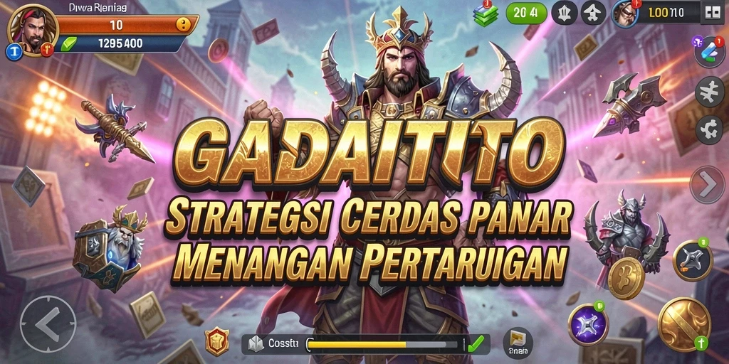 Tampilan gameplay GADAITOTO menampilkan strategi menawan.