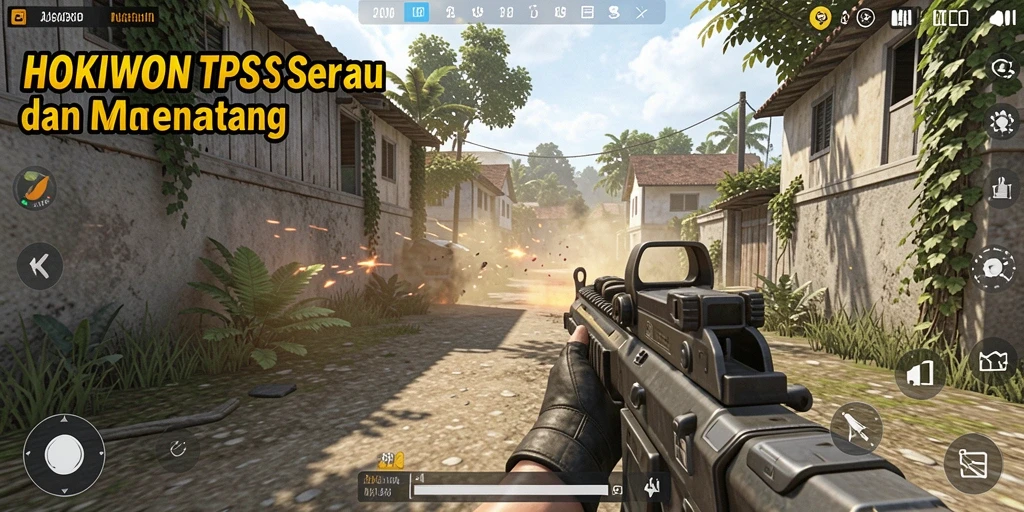 Tampilan gameplay HOKIWON yang menegangkan dan seru.