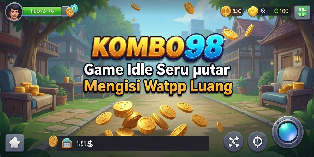 Screenshot utama game KOMBO88 yang menunjukkan gameplay Idle yang menarik.