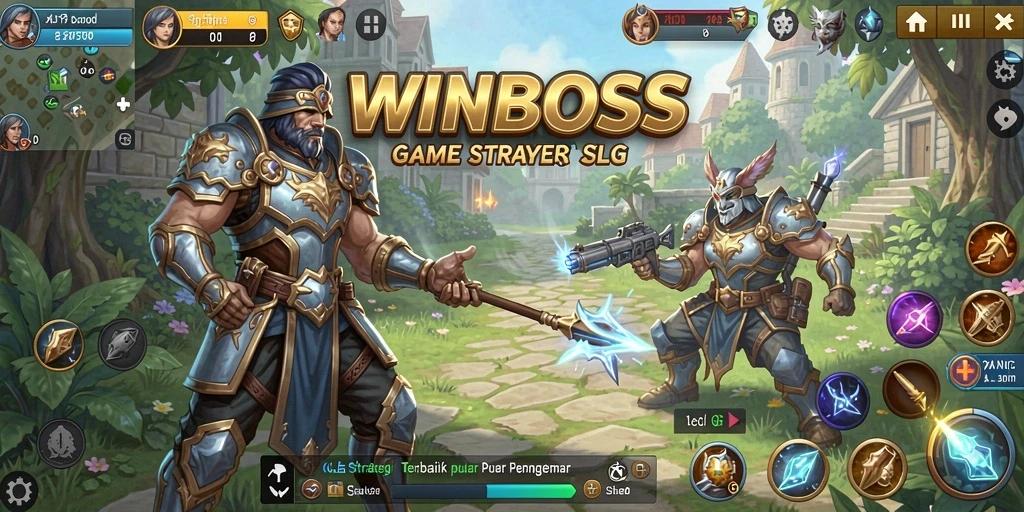 Tampilan gameplay seru dan menarik di WINBOSS.
