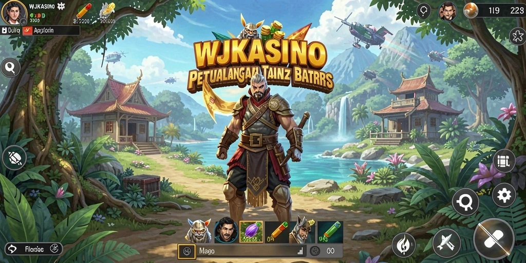 Gameplay menarik dari WJKASINO di dunia terbuka yang luas.