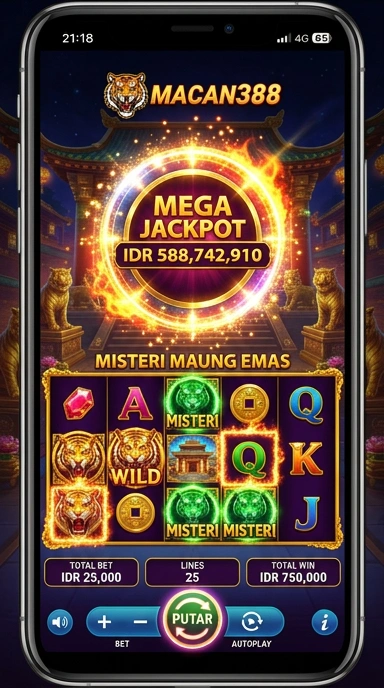 Ilustrasi pengunduhan aplikasi di platform macan388 yang cepat dan mudah.